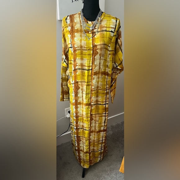 NWT ZARA MULTI COLOR MIDI SZ XS - Picture 5 of 9